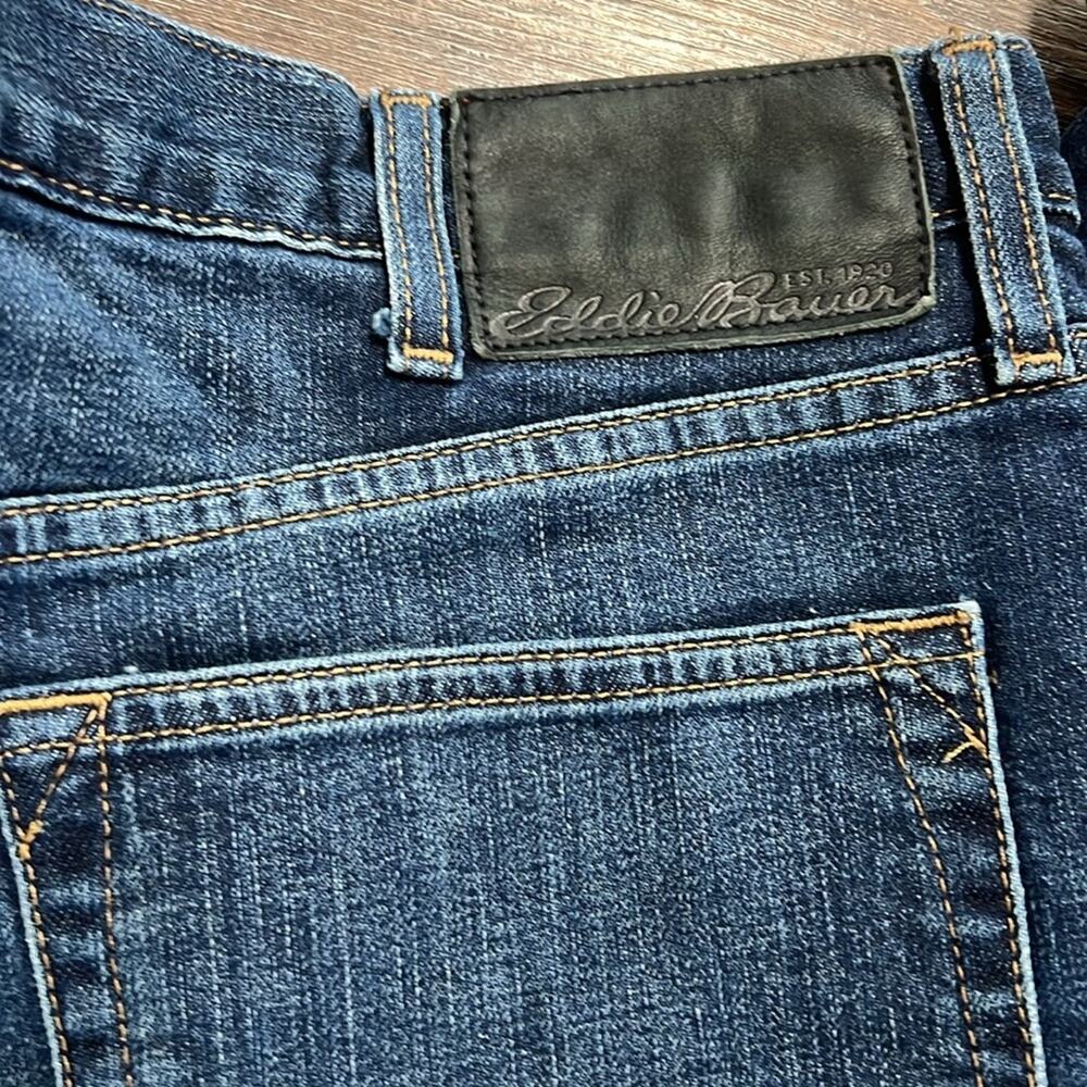 Eddie Bauer fleece lined jeans straight men’s 36x36 - Picture 3 of 7